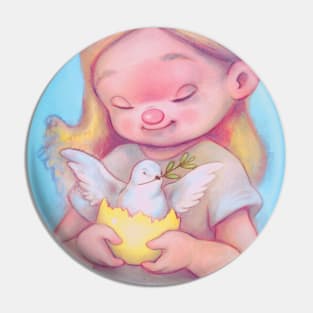 Dove of Peace Pin