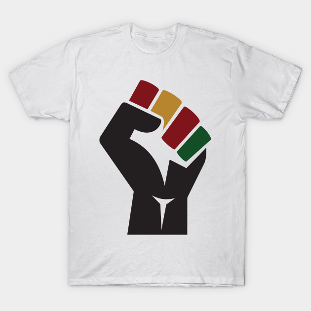 Black Power Fist - Black History Month - Black Power Fist - T-Shirt ...