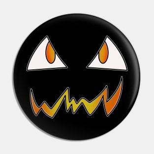 Jack O Lantern Face - Halloween Costume Pin