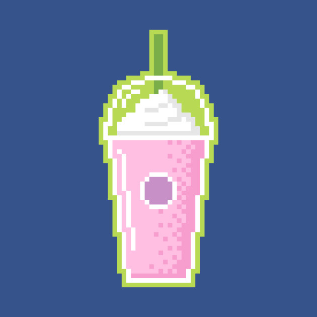 Discover Pixel Milkshake - Milkshake - T-Shirt