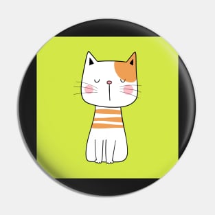 Smart Cat Pin