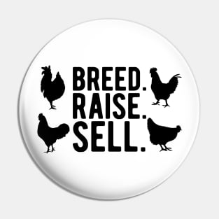 Chicken Farm - Breed. Raise. Sell. Pin