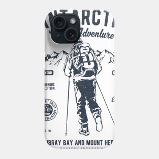 Artic Antartic  Moubray Bay Mount Herschel Phone Case