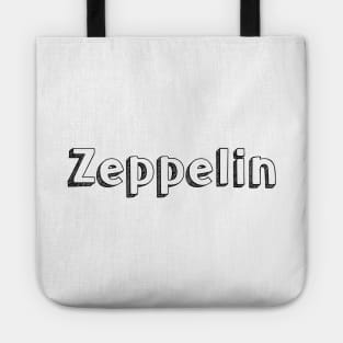 Zeppelin // Typography Design Tote