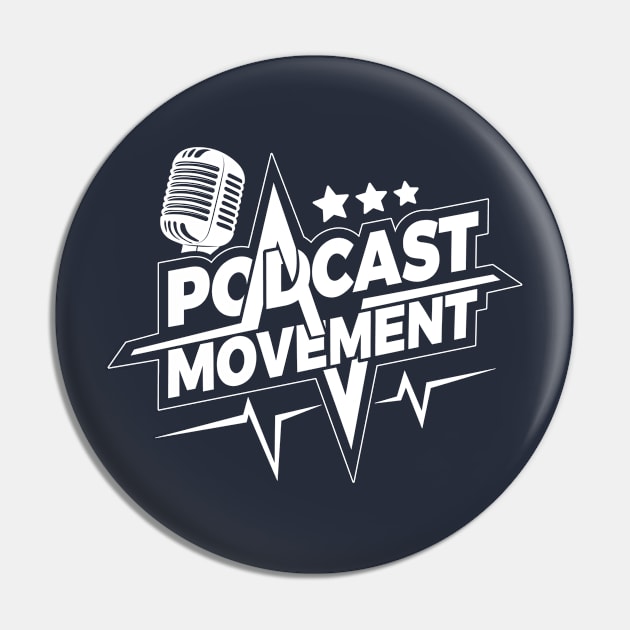 Lightning Logo Light Pin by Podcast Movement