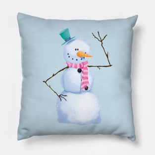 Frosty The Snow Man Pillow