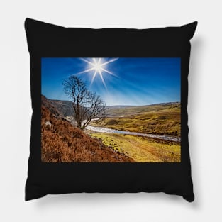 Cronkley Scar and The Tees Pillow