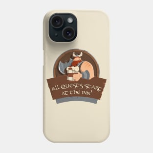 All Quests Start At The INN! Phone Case