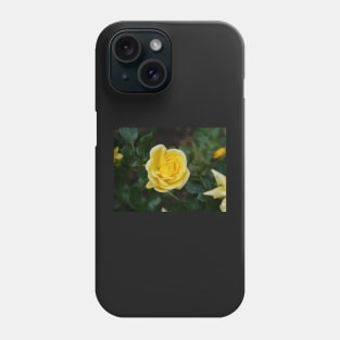 Yellow rose flower Phone Case