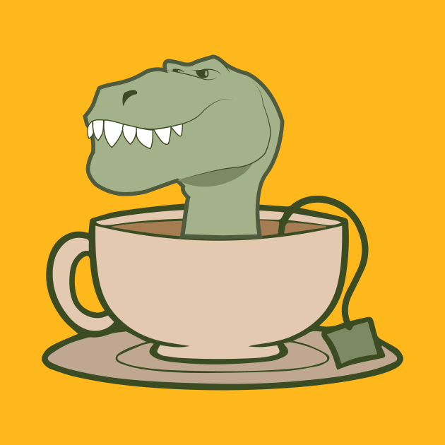 Tea Rex by Daniac's store