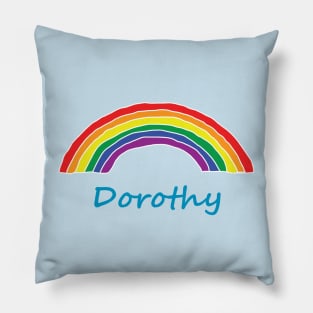 Dorothy Pride Rainbow Pillow