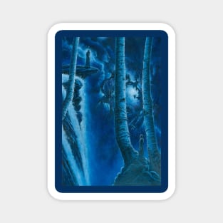 Aragorn Sees Arwen in the Birch Forests of Rivendell Magnet