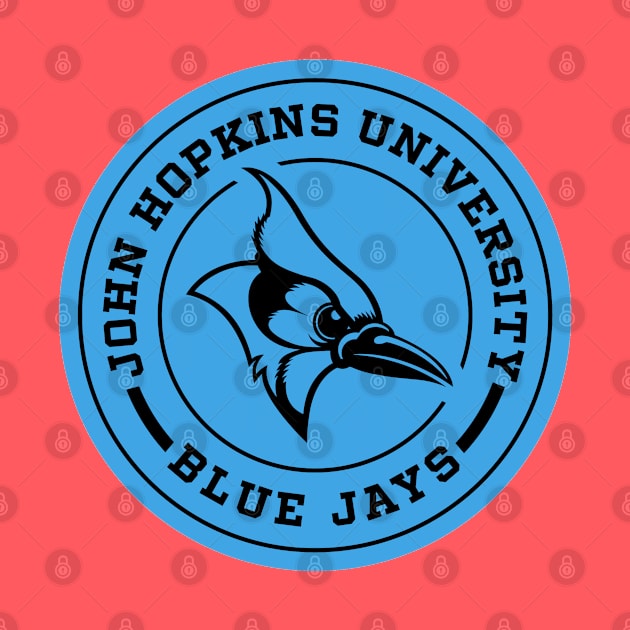 John Hopkins University Blue Jays Circle by Josh Wuflestad