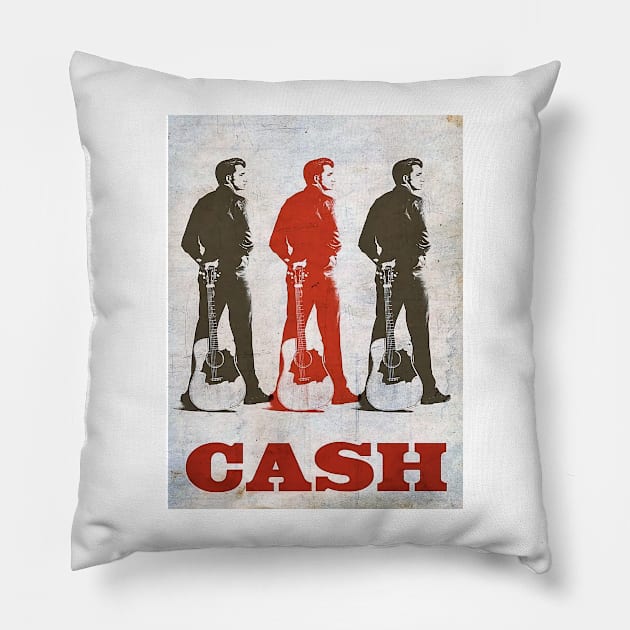 Triple cash Pillow by Hunt and Hook