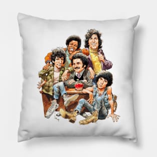 Welcome Back, Kotter and the Sweathogs Gang Pillow