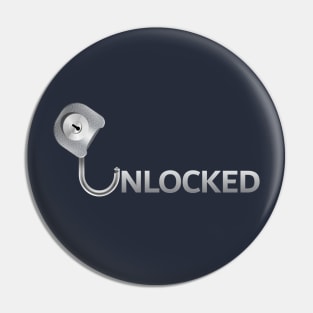 Unlocked Grey Pin