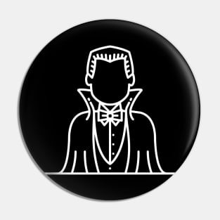 Count Dracula Pin