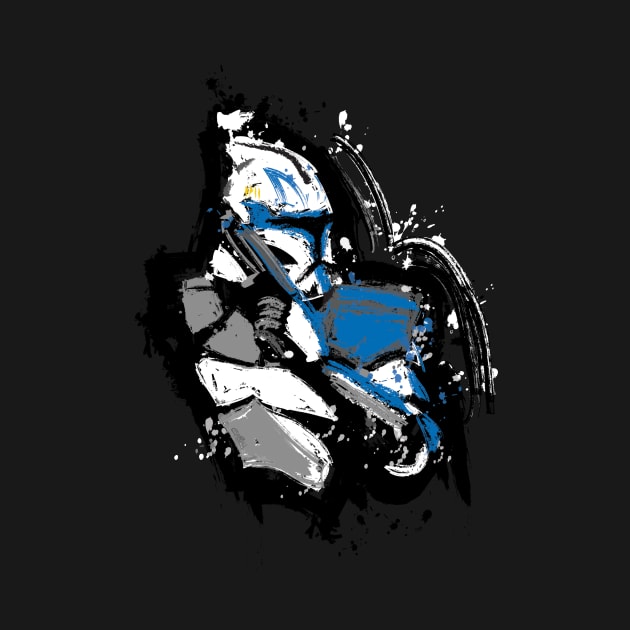 Captain Rex Speed-Paint - Asphalt by philroy