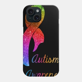 Autism Awareness Ribbon Shirts For Women Men Kids Phone Case