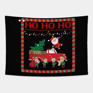 Ho Ho Ho Christmas Tapestry