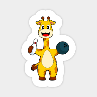 Giraffe Bowling Bowling ball Magnet