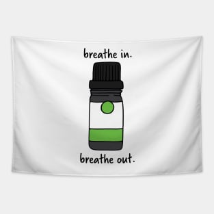 Green Essential Oil Tapestry