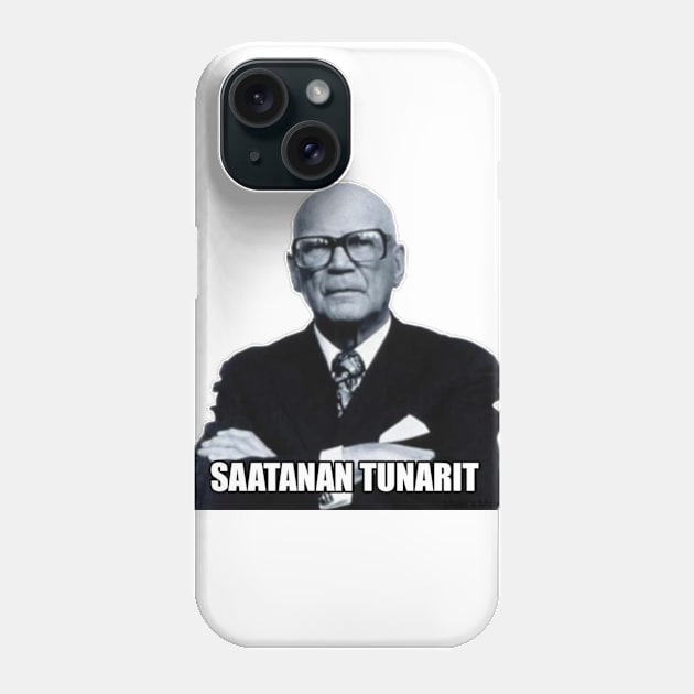 UKK - Saatanan tunarit! Phone Case by SarjisHemmo.com