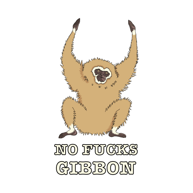 No Fucks Gibbon by xenotransplant