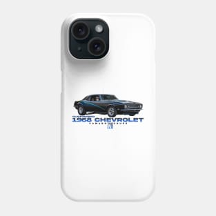 Customized 1968 Chevrolet Camaro Z28 Coupe Phone Case