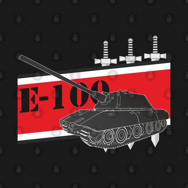 Superheavy tank E-100 by FAawRay