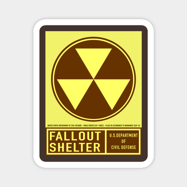 Fallout Shelter Magnet by Vandalay Industries