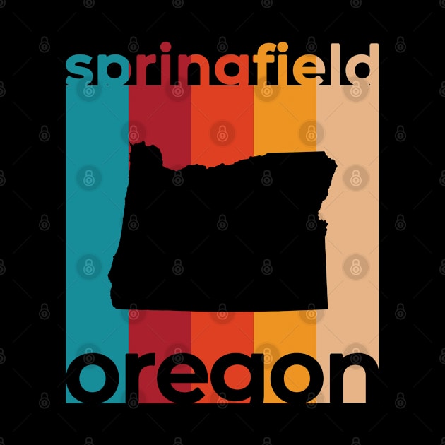 Springfield Oregon Retro by easytees