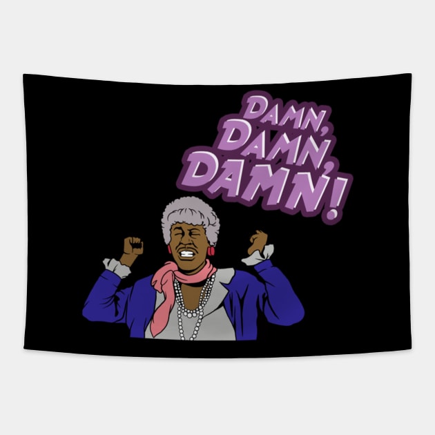 90s Tv Mama payne retro style Tapestry by Planet of Tees