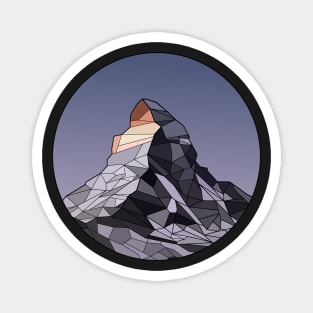 Matterhorn Profile View Magnet