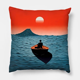 Almost There: Rowing Against the Odds Pillow