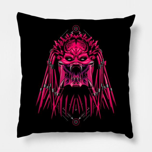 alien hunter king Pillow by SHINIGAMII