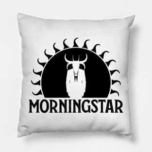 Morningstar (Black): A Bible Inspired Design Pillow