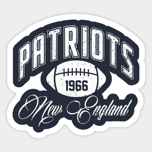 New England Patriots Fan Art New England Patriots Sticker Teepublic