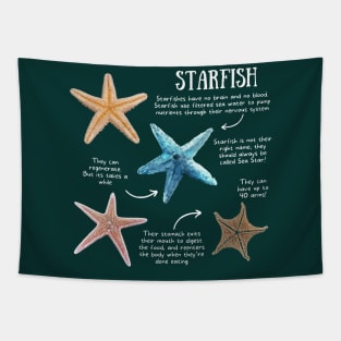 Animal Facts - Starfish Tapestry