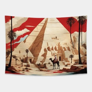 Faiyum Egypt Vintage Poster Tourism Tapestry