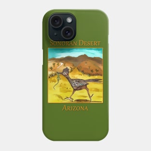 Roadrunner from the Southwestern United States Phone Case