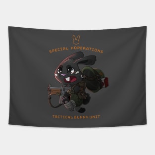 Special Hoperations: Assault Bunny Tapestry