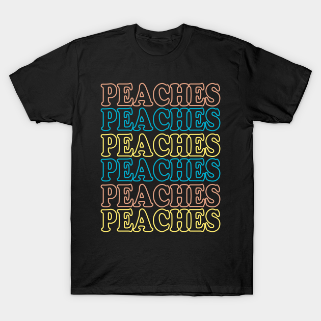 Peaches Neon - 70s - T-Shirt