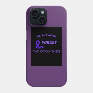 Alzheimers awareness day tshirt Phone Case