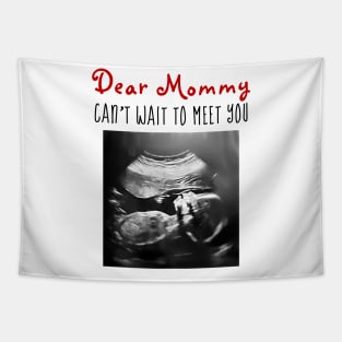 Baby Sonogram Tapestry