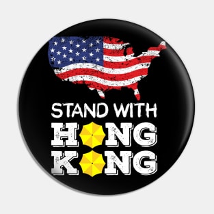 free hong kong political apparel pro Pin