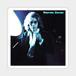 Zevon 1976 Classic Rock Throwback Magnet