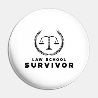 Law School Survivor Pin