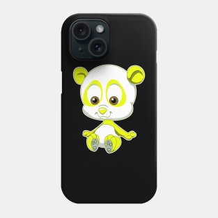 Yellow Baby Panda Phone Case
