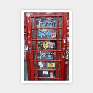 Red Telephone Box - Royal Mile, Edinburgh Magnet